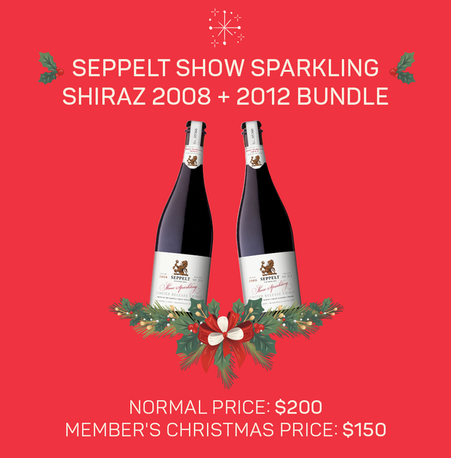 12 Days of Xmas - Day 1 Seppelt Show Sparkling Shiraz Bundle