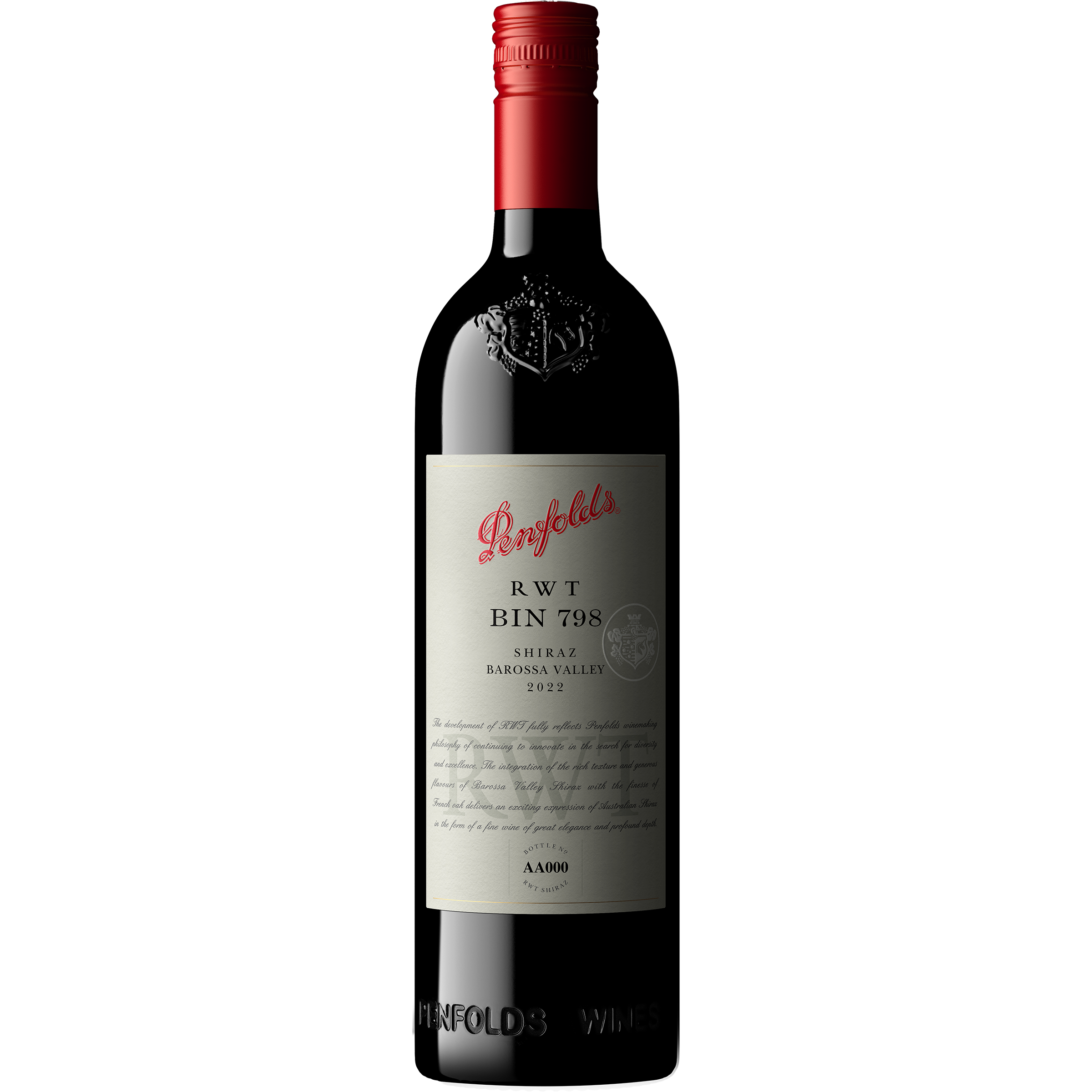 Penfolds Bin 798 RWT Shiraz 2022