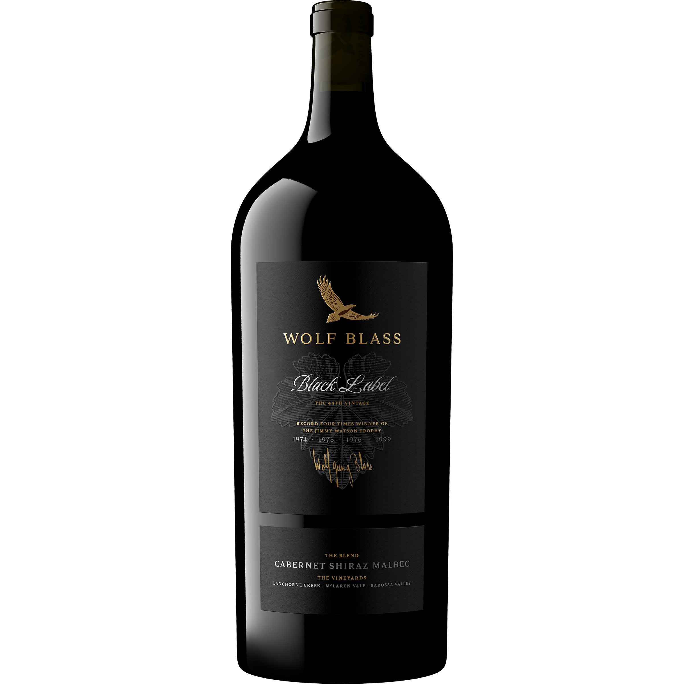 Wolf Blass Black Label Cabernet Shiraz Malbec 2014 - 6 Litre Bottle